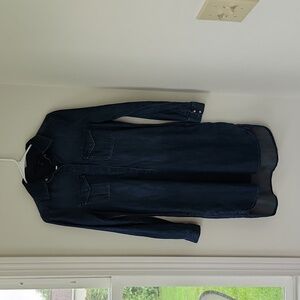 Denim Shirt Dress Medium wash WHBM